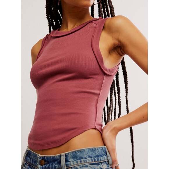 🆕 FREE PEOPLE Kate Tee / Wild Ginger - Picture 4 of 5